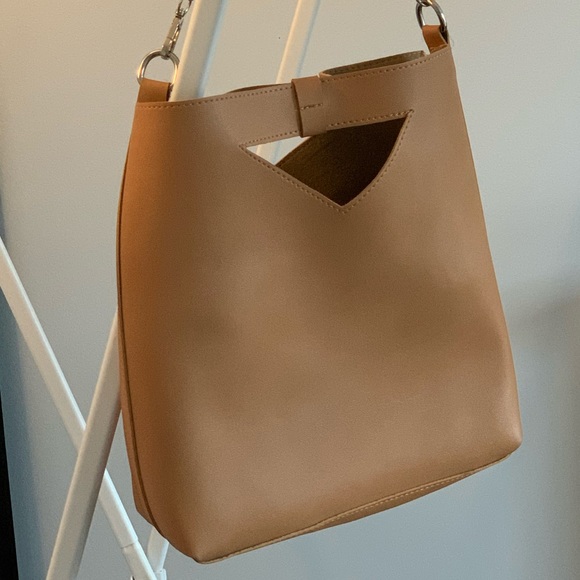 Tan shoulder tote bag - Picture 2 of 5